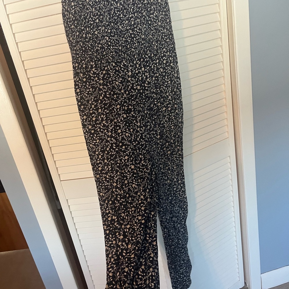 Black and White Patterned Pants